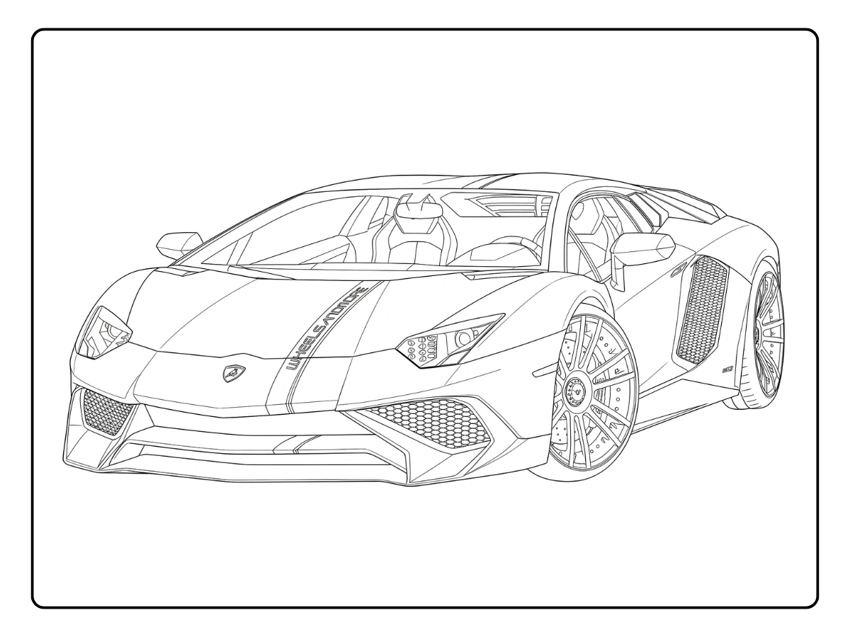 coloriage lamborghini (7)