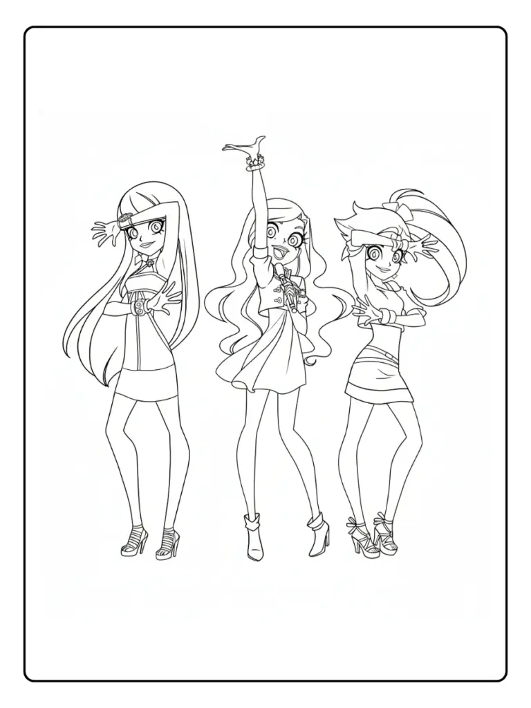 Coloriage Gratuit à Imprimer – Dessins à Colorier PDF & PNG 108 coloriage lolirock (9)