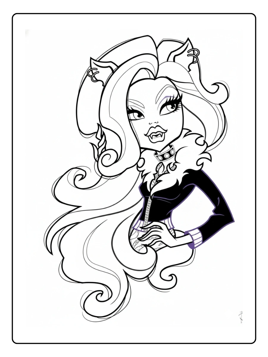coloriage monster high (10)