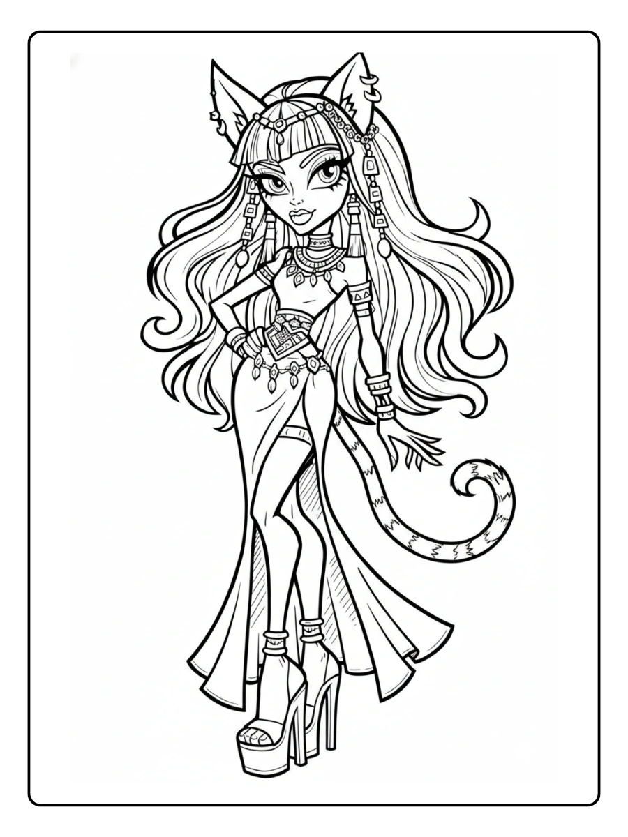coloriage monster high (12)