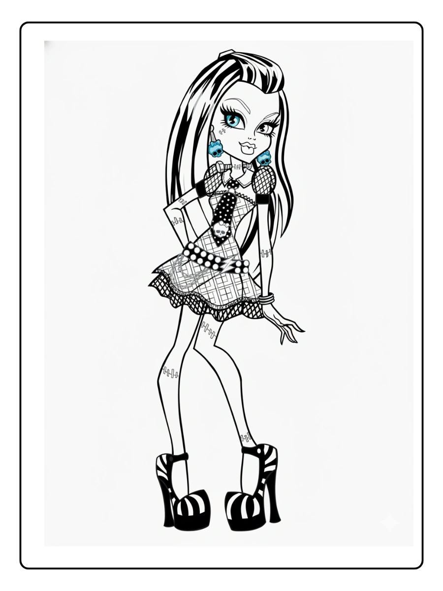 coloriage monster high (13)