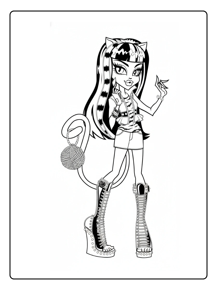 coloriage monster high (17)