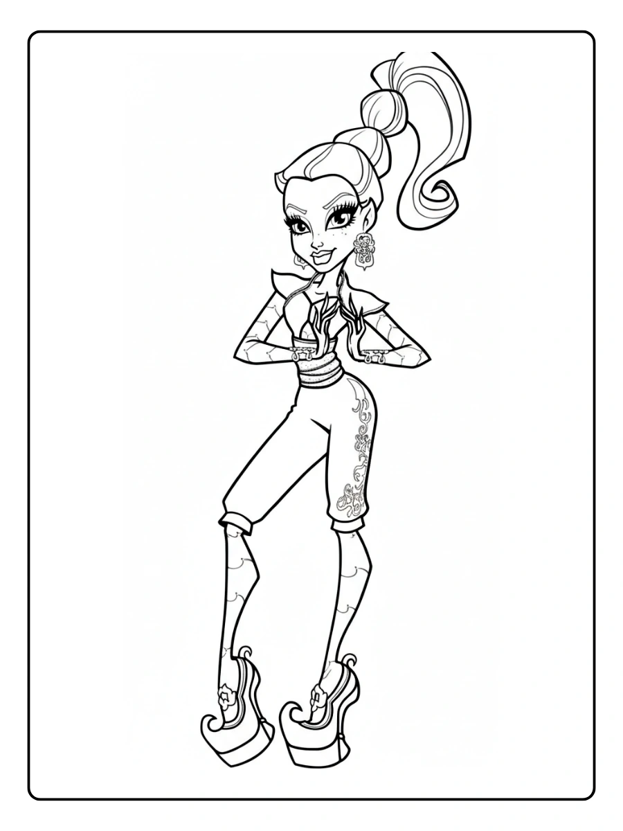 coloriage monster high (18)