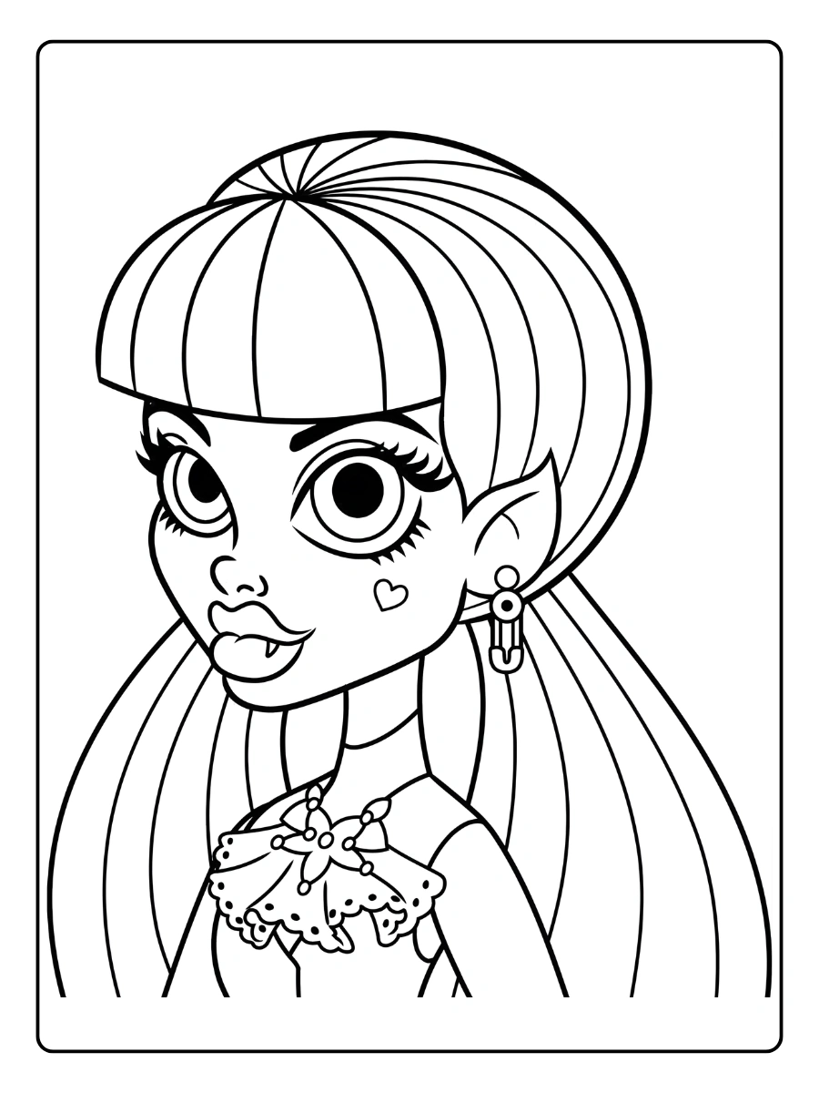coloriage monster high (5)