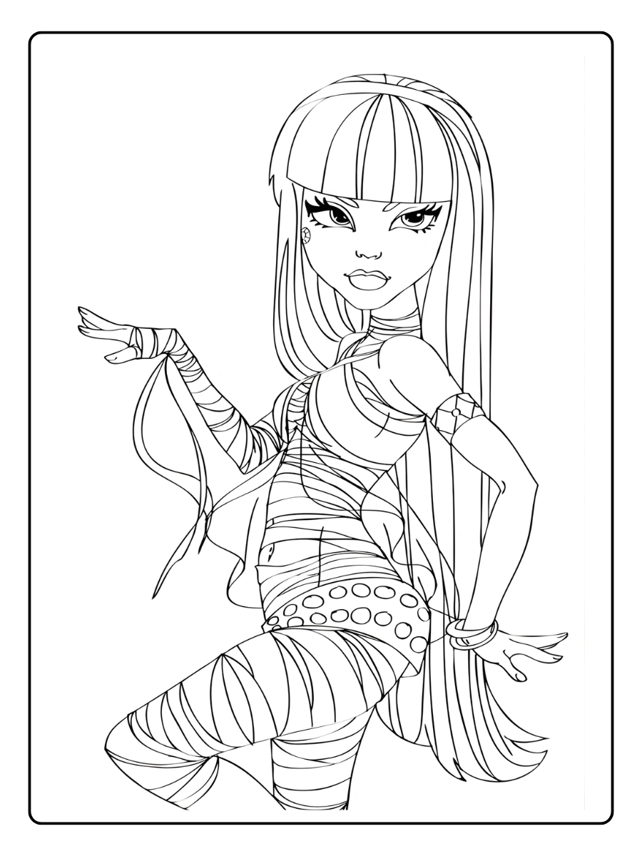 coloriage monster high (6)