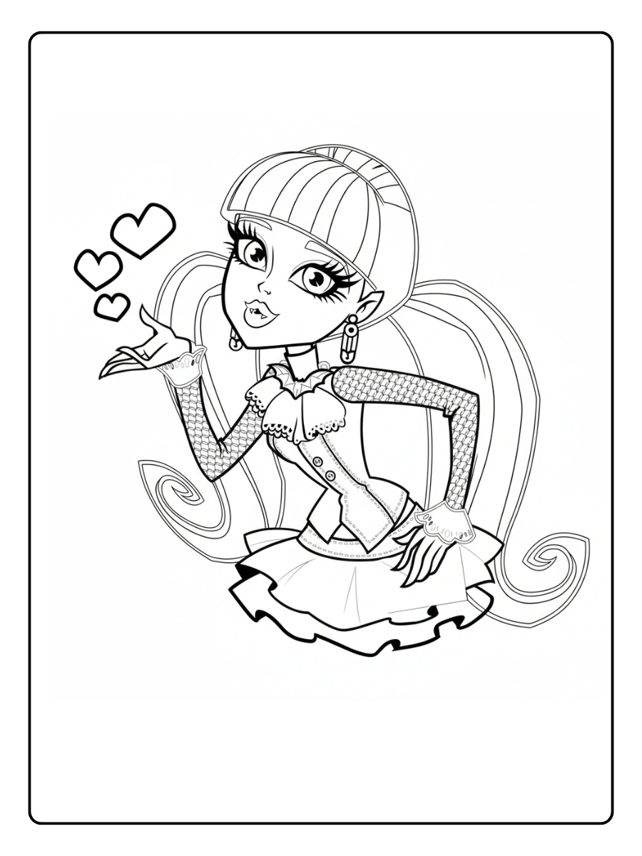 coloriage monster high (7)