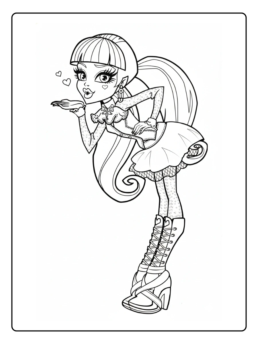 coloriage monster high (8)