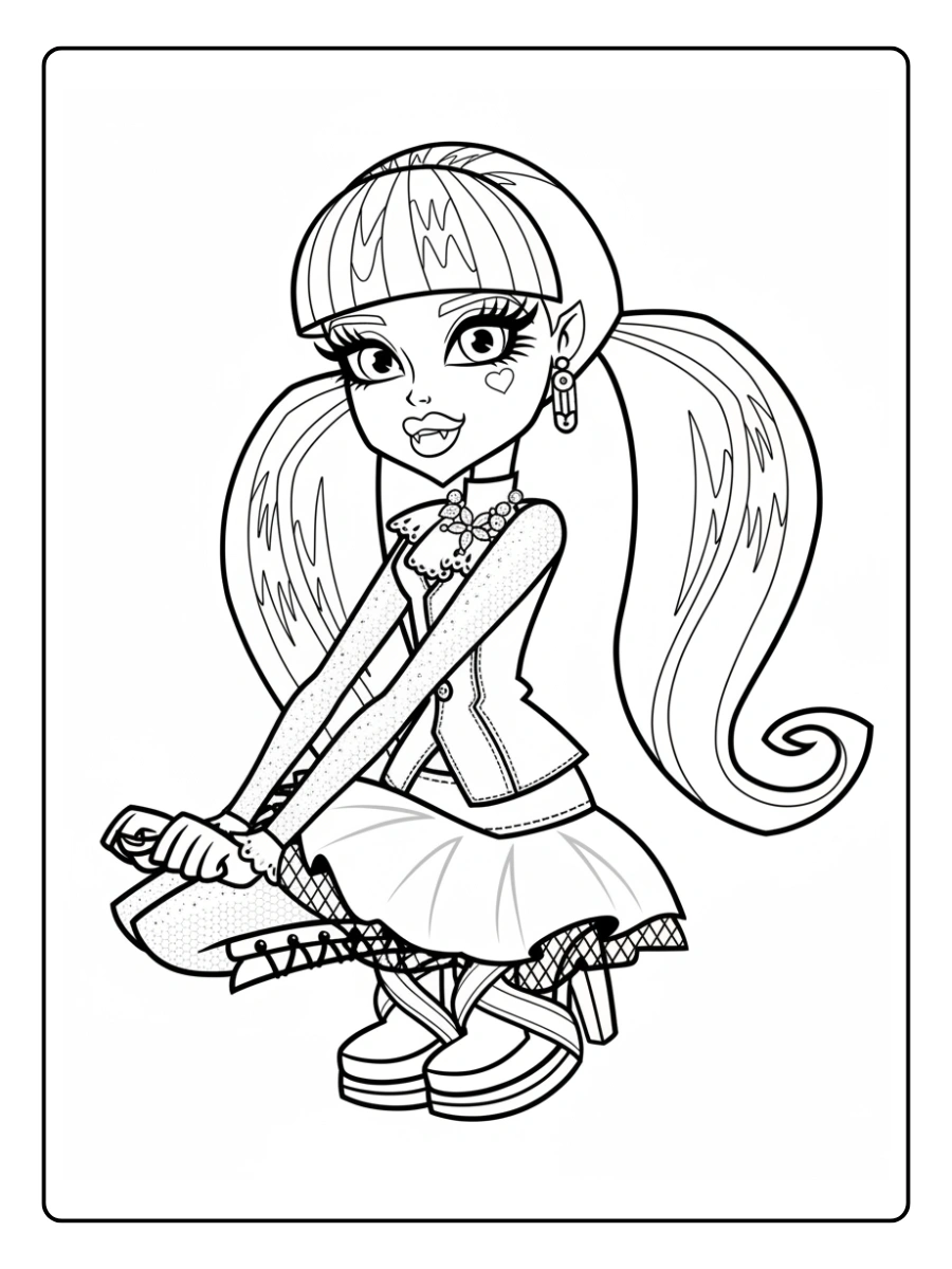 coloriage monster high (9)