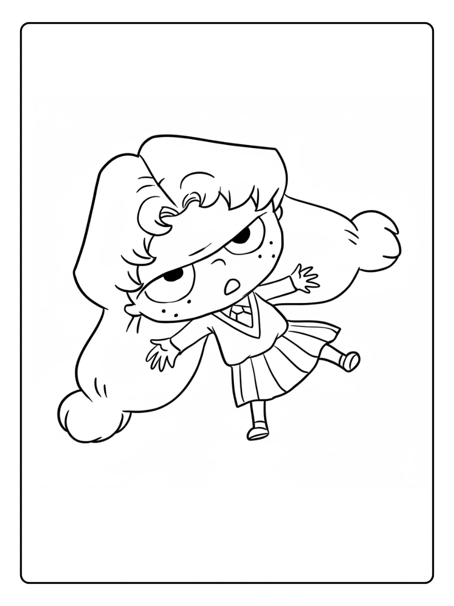 coloriage mortelle adele (1)