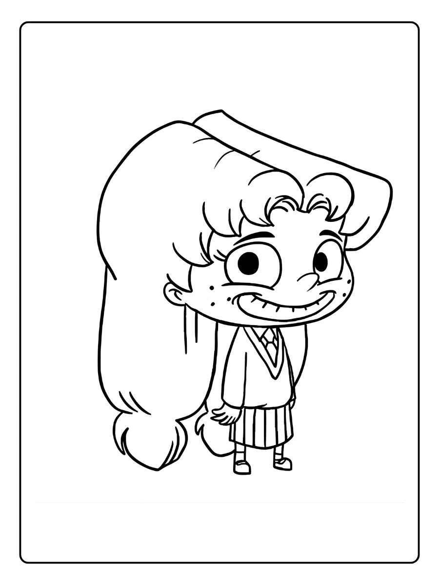 Coloriage Mortelle Adele (Dessins à Imprimer Gratuit) 1 coloriage mortelle adele (6)