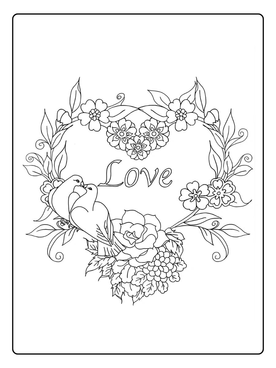 coloriage pour mariage (2)