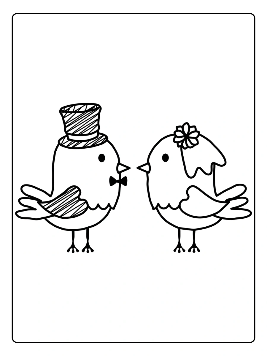 coloriage pour mariage (7)