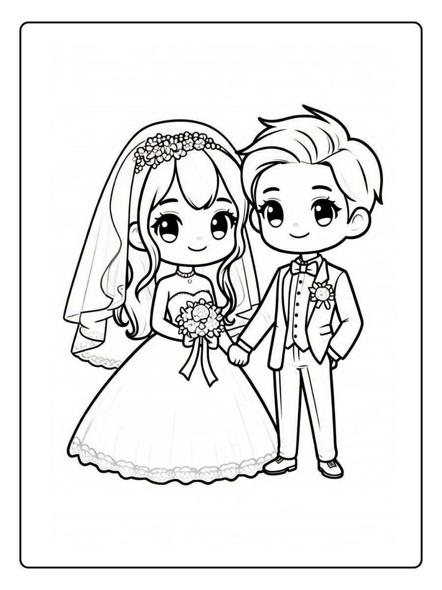 coloriage pour mariage (8)
