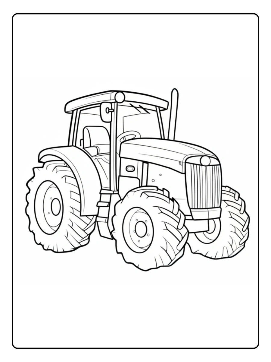 coloriage tracteur (1)