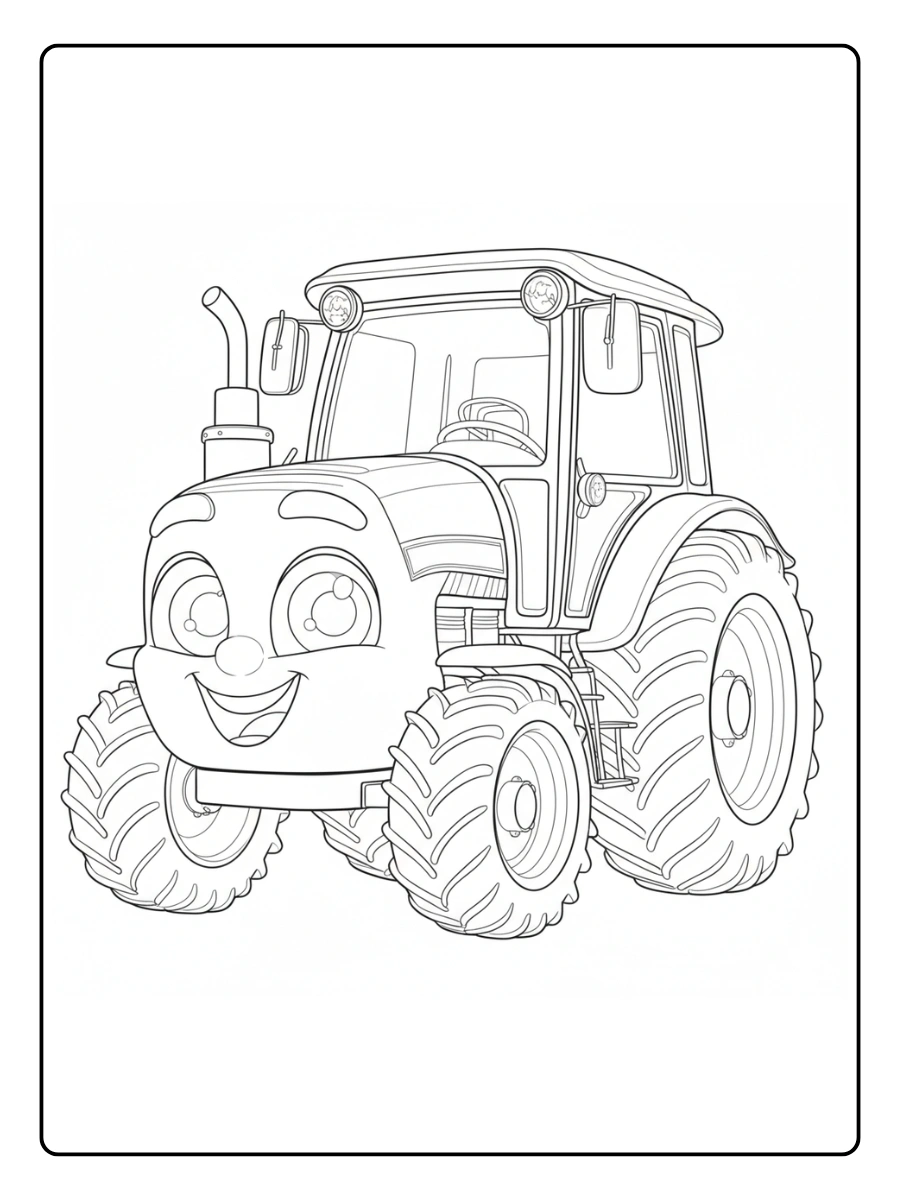 coloriage tracteur (5)