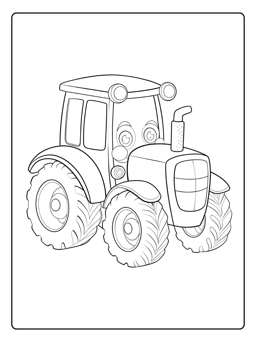 coloriage tracteur (6)