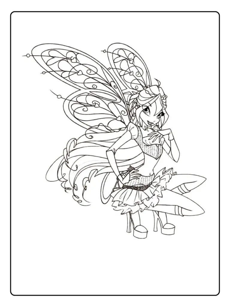 Coloriage Winx Club