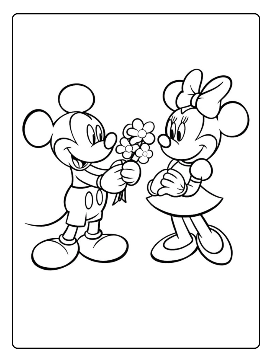 kawaii disney coloriage coeur (3)
