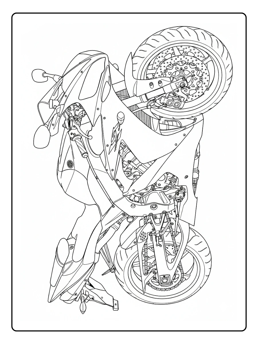 moto coloriage (1)