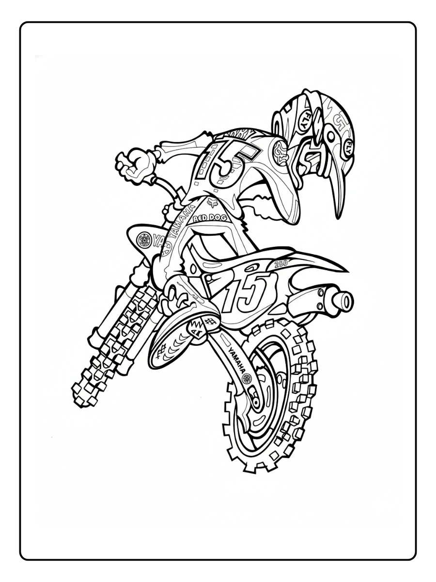 moto coloriage (16)
