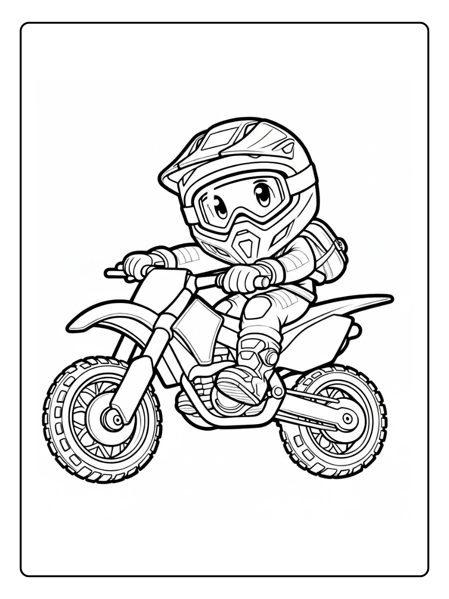moto coloriage (5)