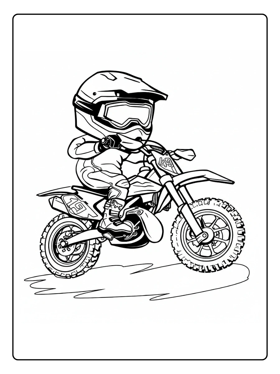 moto coloriage (9)