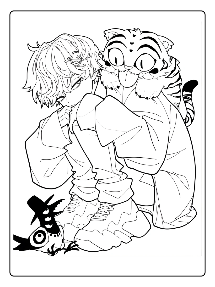 Baby Saja Coloriage (12)