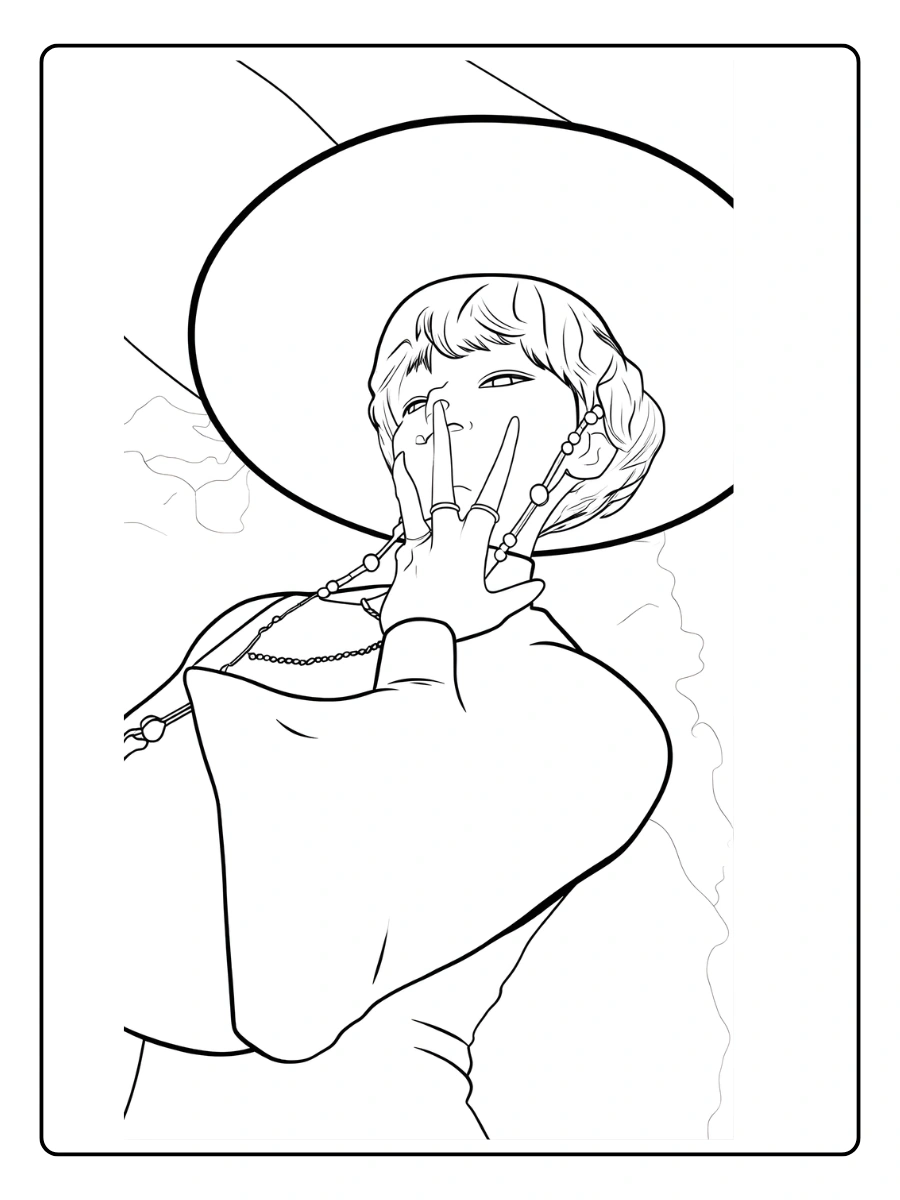 Baby Saja Coloriage (13)