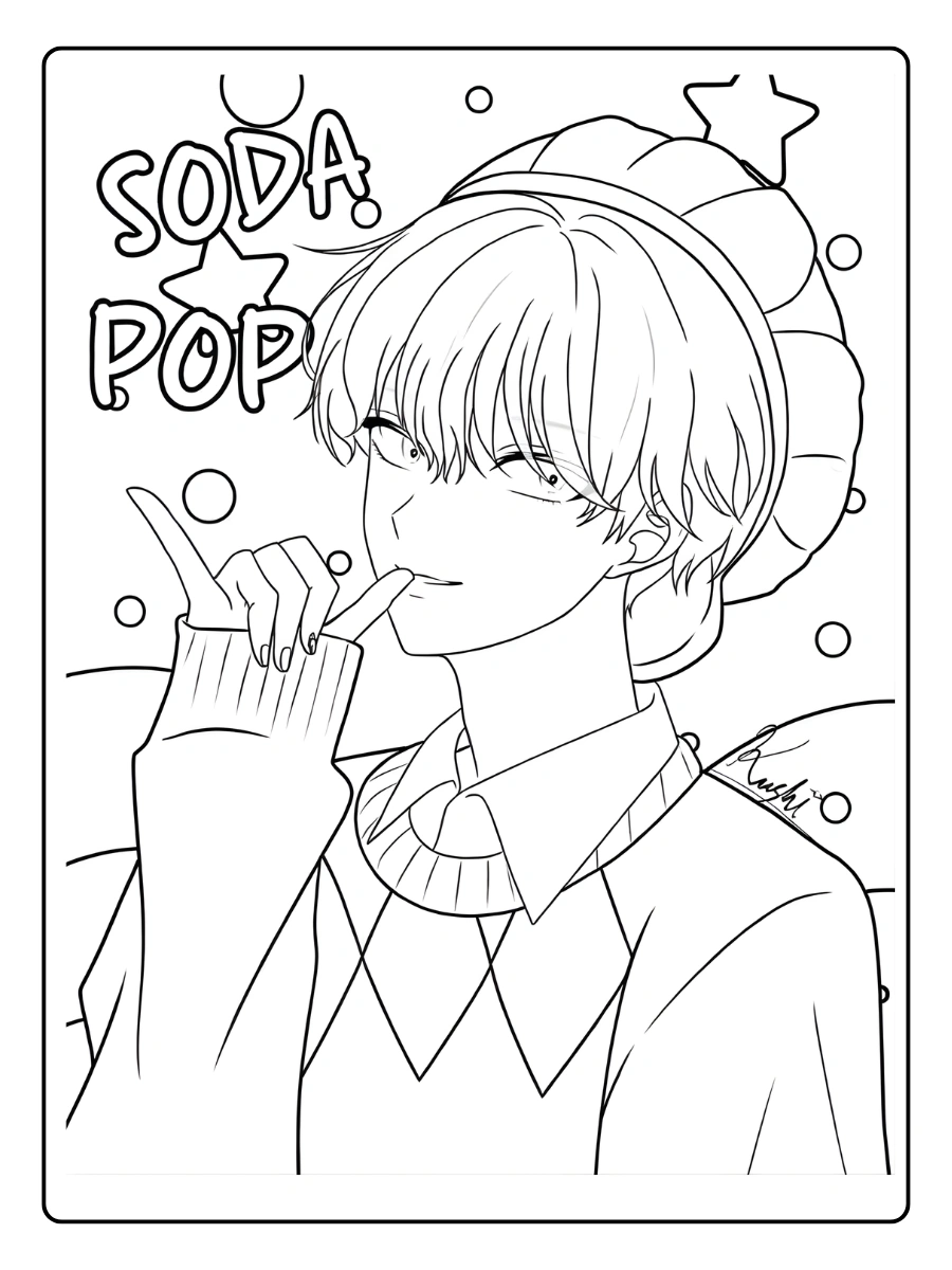 Baby Saja Coloriage (14)