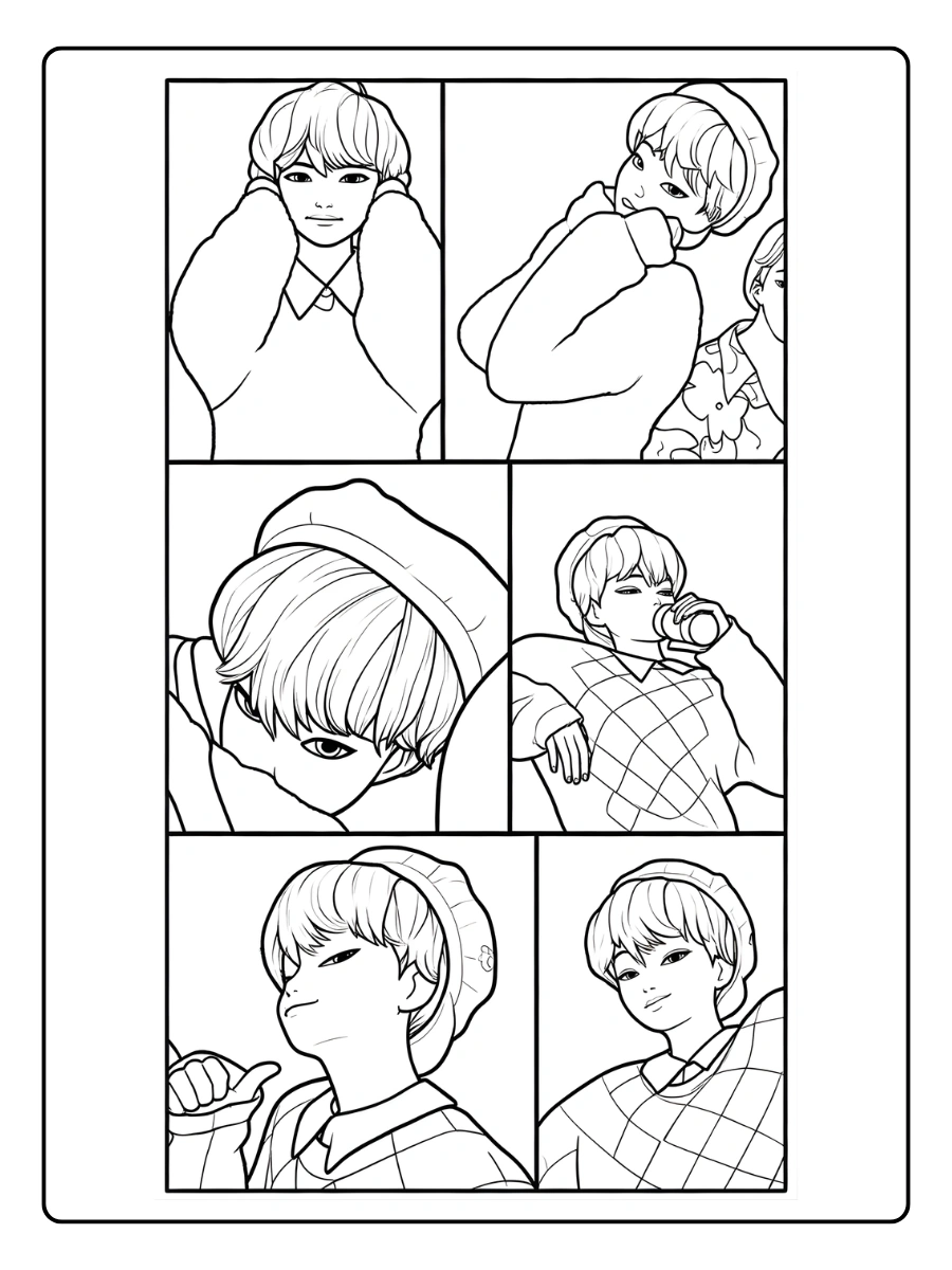 Baby Saja Coloriage (3)