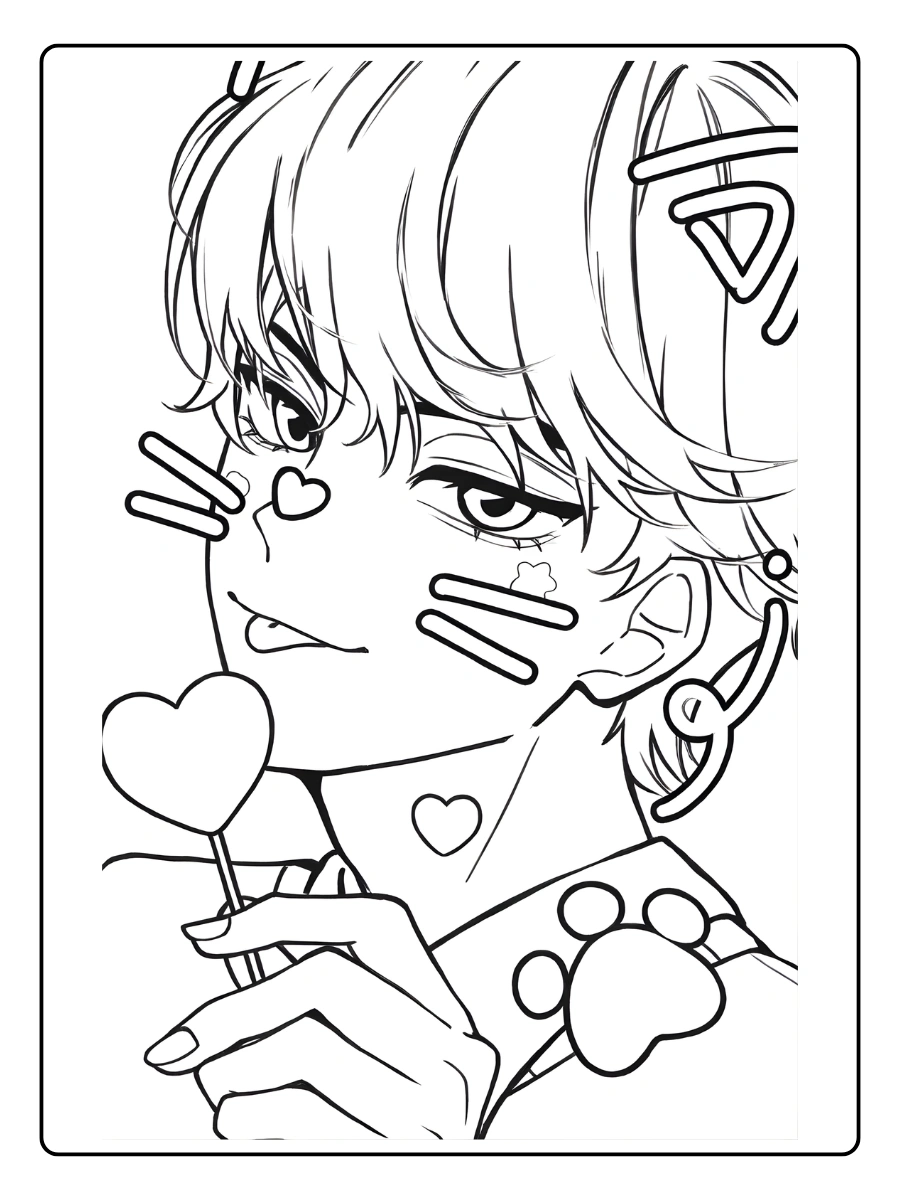 Baby Saja Coloriage (9)