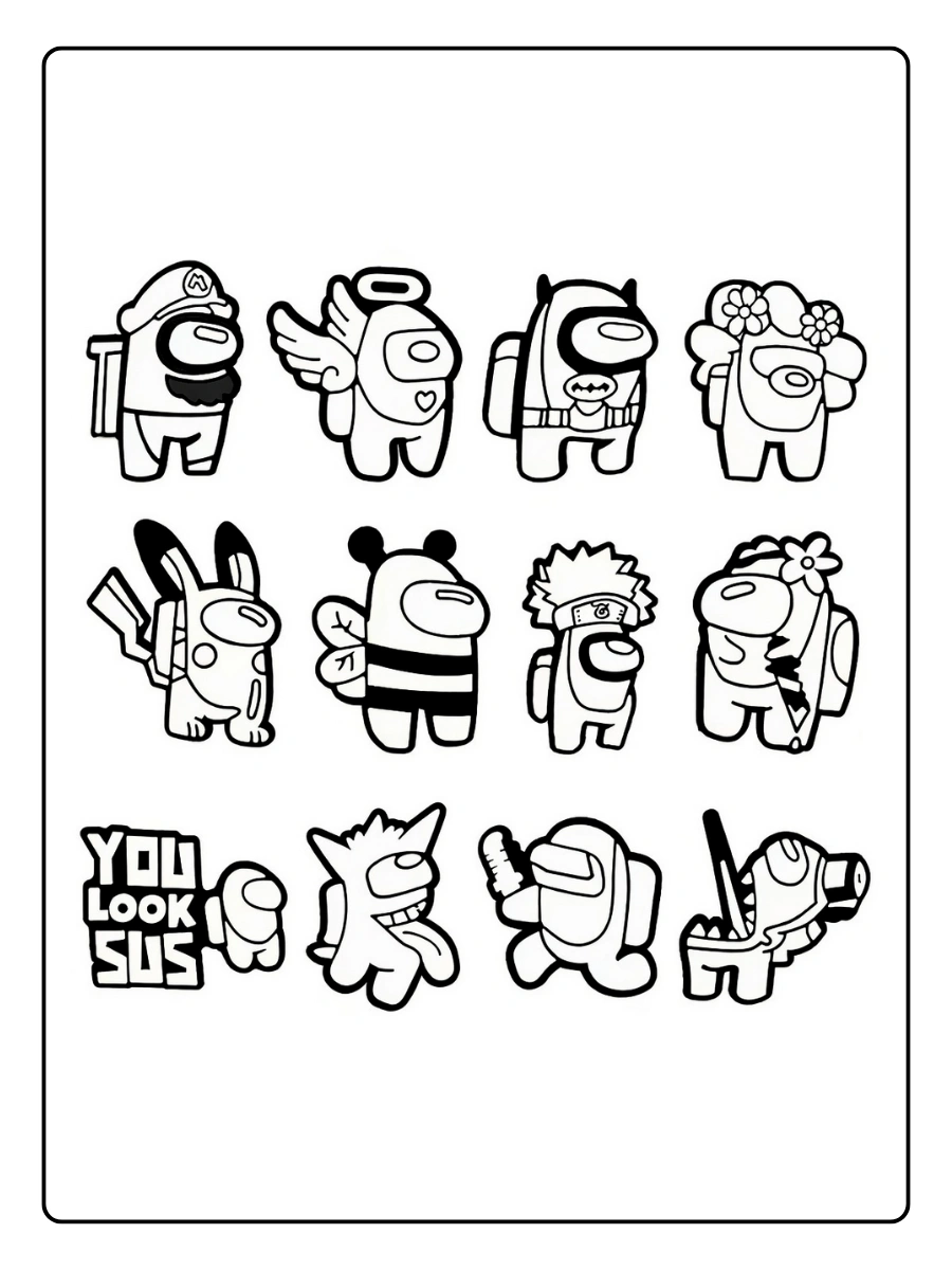 Coloriage Among Us (12)