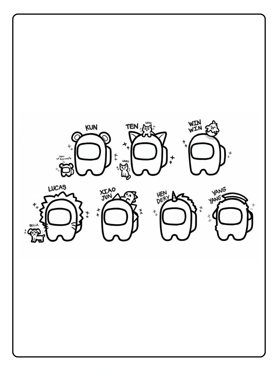 Coloriage Among Us (25)