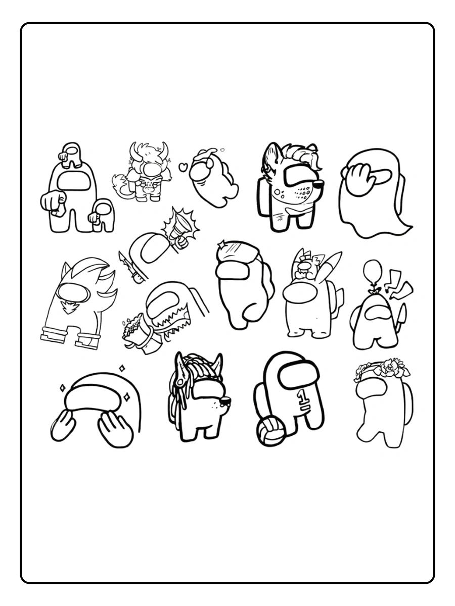 Coloriage Among Us (27)