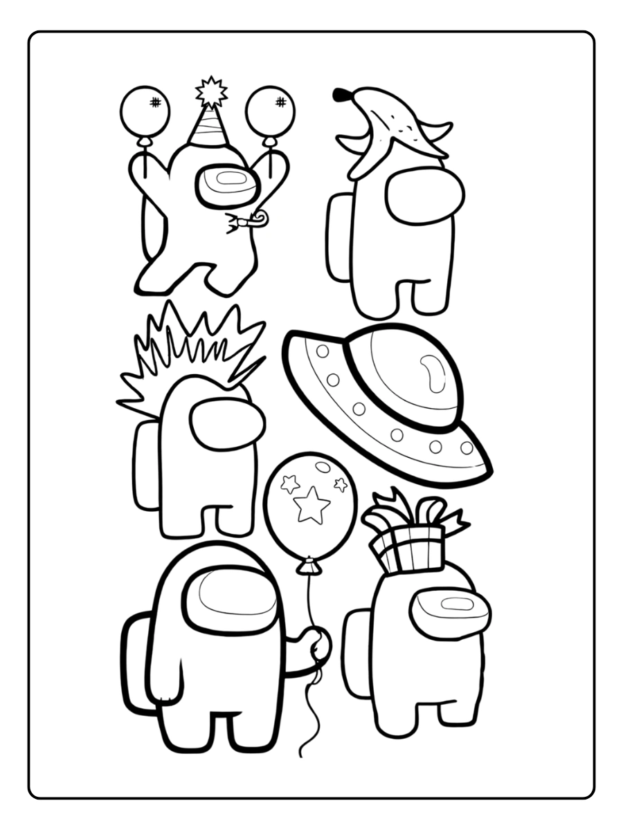Coloriage Among Us (3)