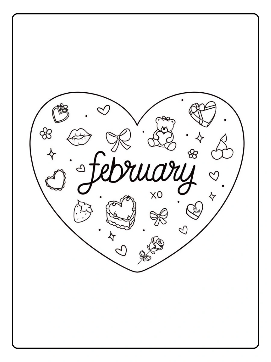 Coloriage Février (12)