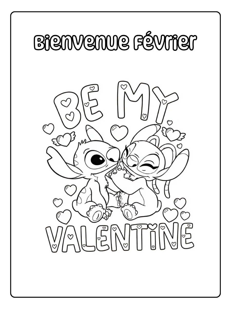 Coloriage Février (3)