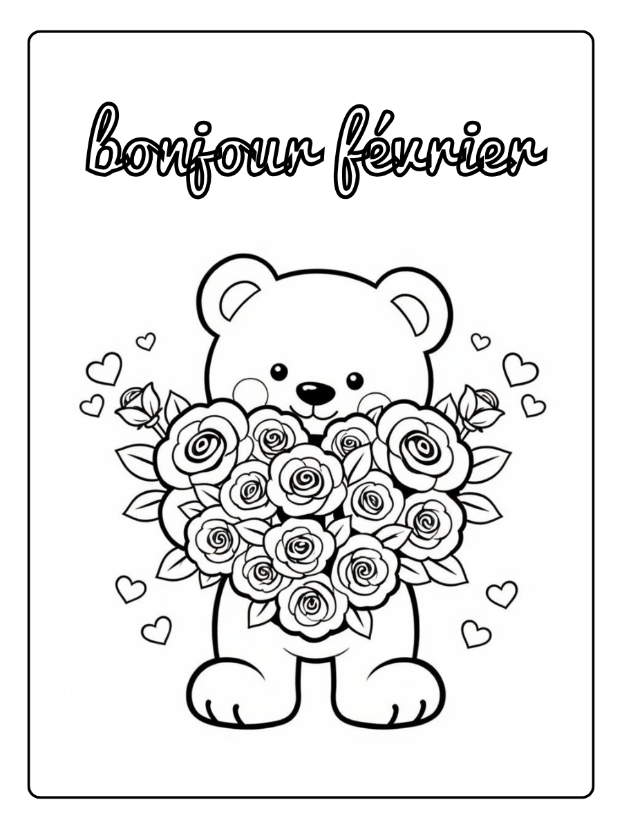Coloriage Février (5)