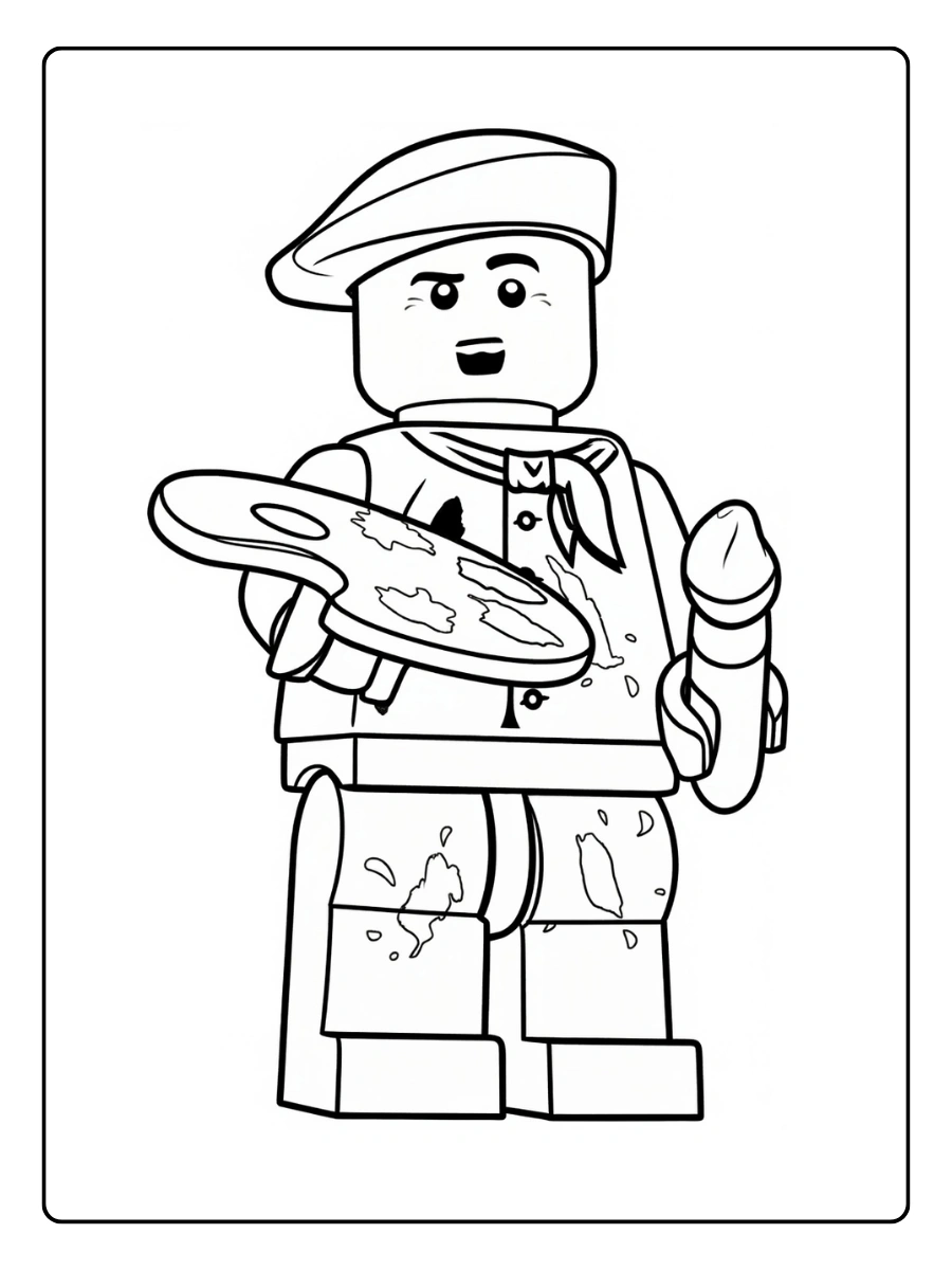 Coloriage LEGO City (11)