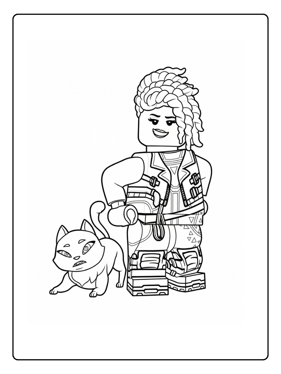 Coloriage LEGO Dreamzzz (2)