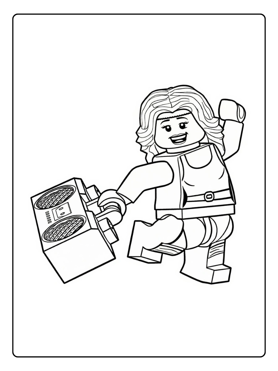 Coloriage LEGO Friends (2)