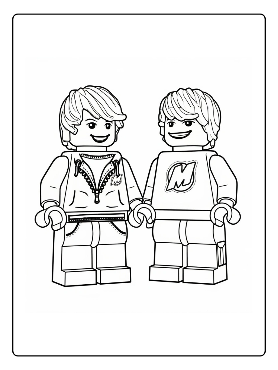 Coloriage LEGO Friends (6)