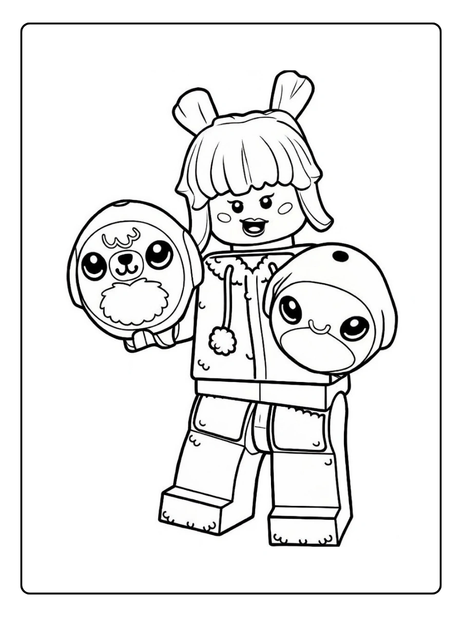 Coloriage LEGO Friends (8)