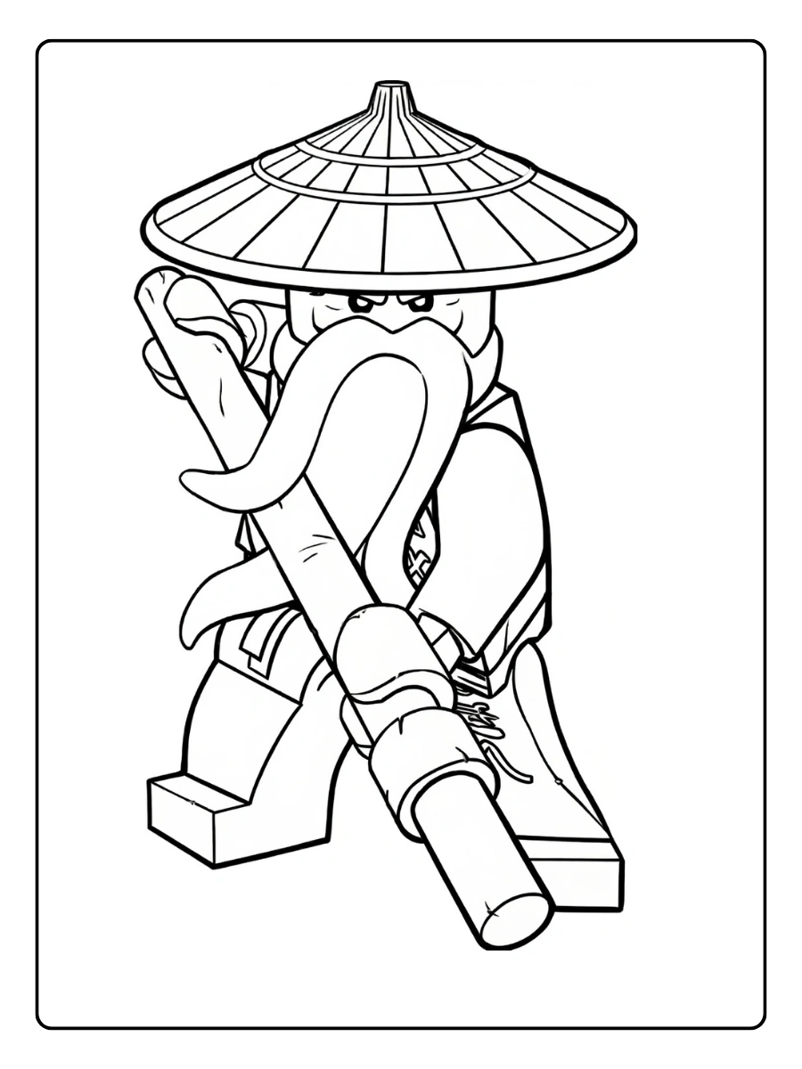Coloriage LEGO Ninjago (1)