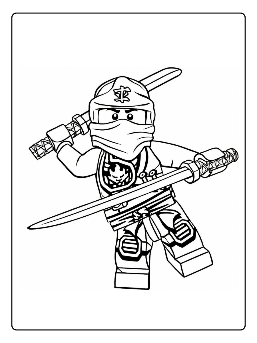 Coloriage LEGO Ninjago (2)