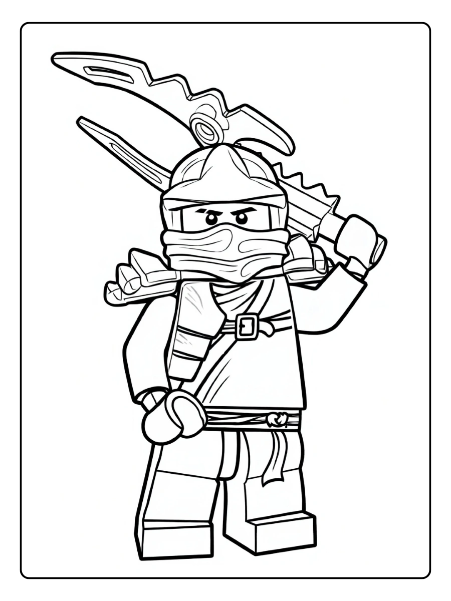 Coloriage LEGO Ninjago (6)