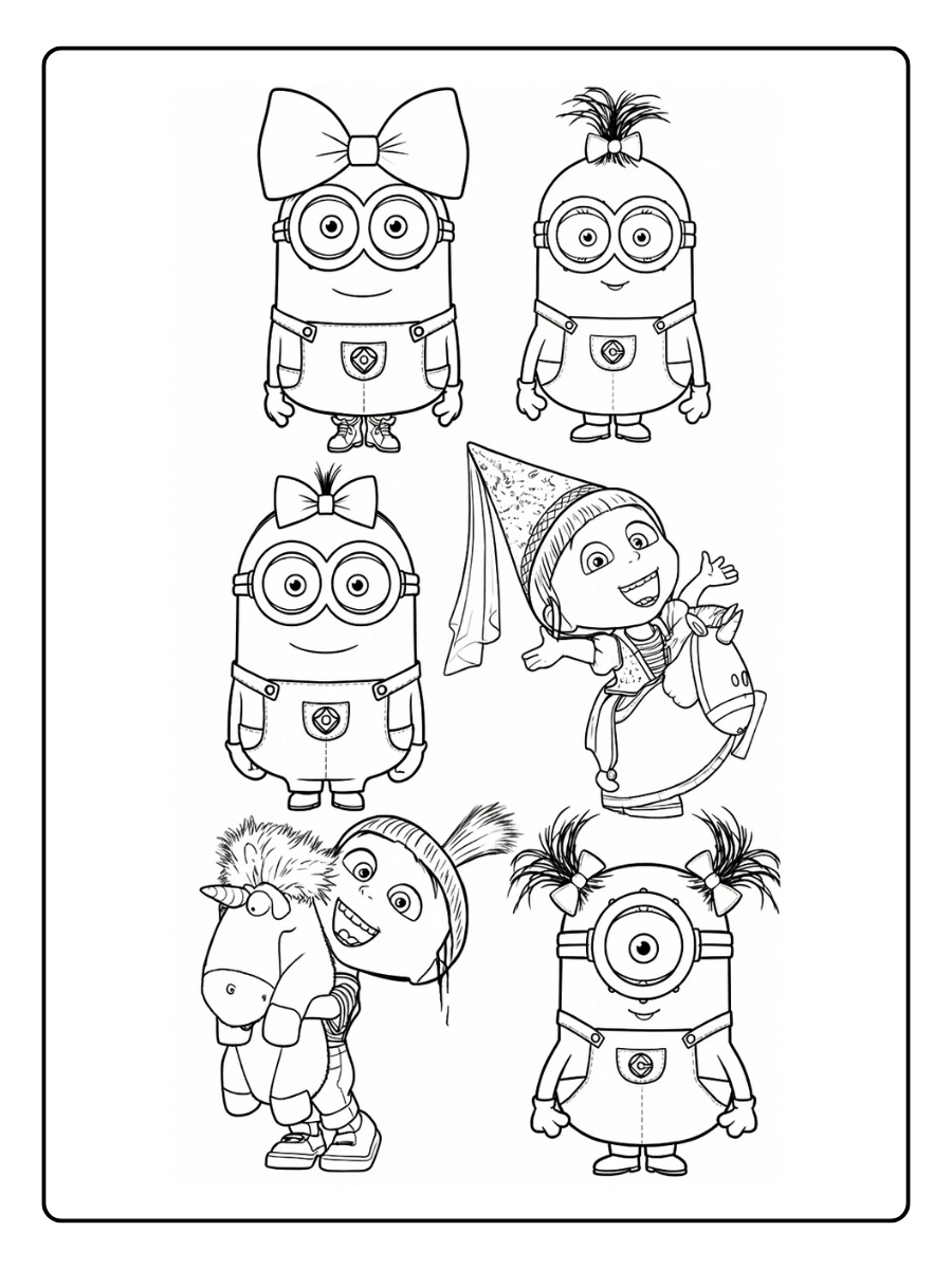Coloriage Minion (1)