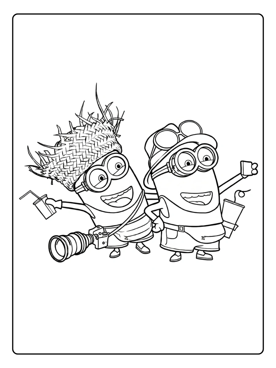 Coloriage Minion (10)
