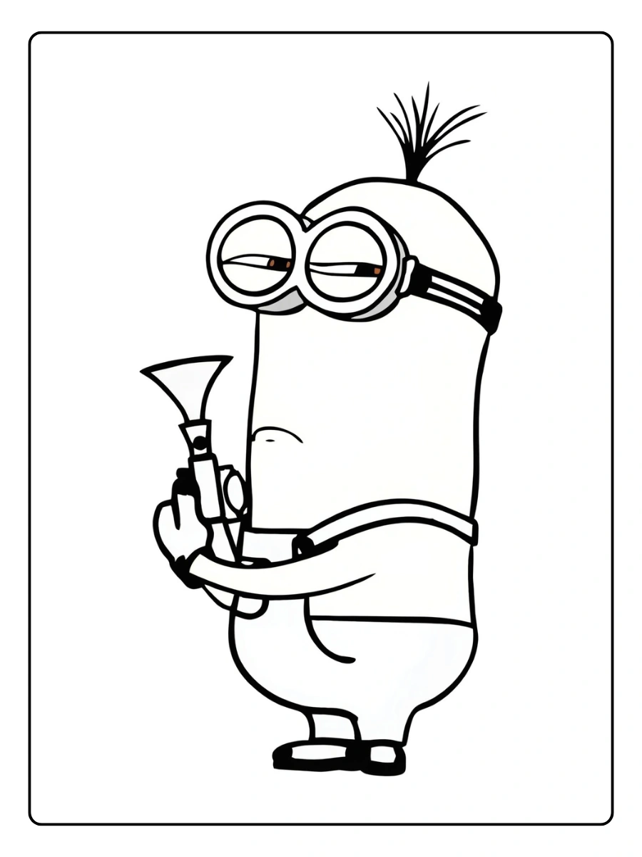 Coloriage Minion (5)