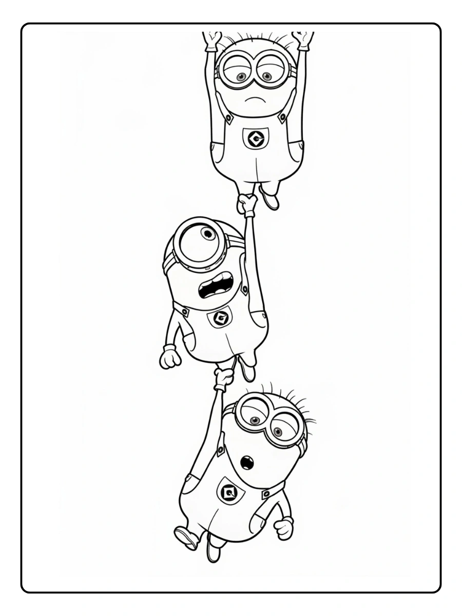 Coloriage Minion (6)